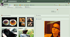 Desktop Screenshot of myhera.deviantart.com