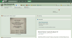 Desktop Screenshot of irken-personal-ads.deviantart.com