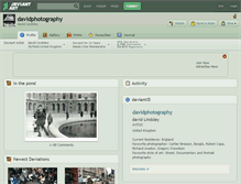 Tablet Screenshot of davidphotography.deviantart.com
