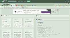 Desktop Screenshot of ki11raven.deviantart.com