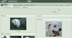 Desktop Screenshot of krloop.deviantart.com