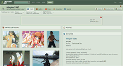Desktop Screenshot of mixyan-3360.deviantart.com