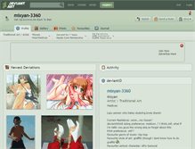 Tablet Screenshot of mixyan-3360.deviantart.com