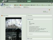 Tablet Screenshot of ljo.deviantart.com