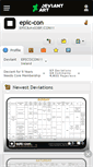 Mobile Screenshot of epic-con.deviantart.com