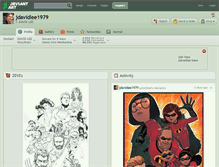 Tablet Screenshot of jdavidlee1979.deviantart.com