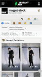 Mobile Screenshot of maggot-stock.deviantart.com