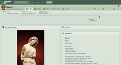Desktop Screenshot of maurri.deviantart.com