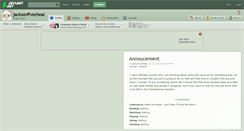Desktop Screenshot of jacksonfivecheal.deviantart.com