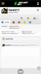 Mobile Screenshot of harald13.deviantart.com