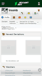 Mobile Screenshot of insomb.deviantart.com