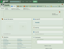 Tablet Screenshot of insomb.deviantart.com