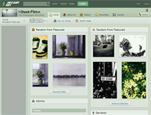 Tablet Screenshot of i-shoot-film.deviantart.com