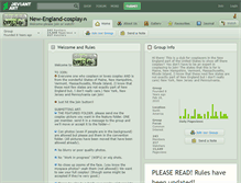 Tablet Screenshot of new-england-cosplay.deviantart.com