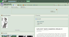 Desktop Screenshot of black-network.deviantart.com