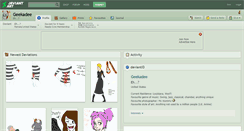 Desktop Screenshot of geekadee.deviantart.com