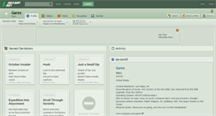 Desktop Screenshot of garex.deviantart.com
