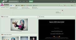 Desktop Screenshot of emzone.deviantart.com