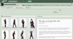 Desktop Screenshot of darkmoonphotostock.deviantart.com