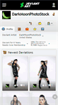 Mobile Screenshot of darkmoonphotostock.deviantart.com