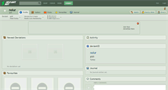 Desktop Screenshot of nolur.deviantart.com