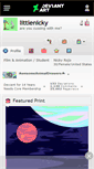 Mobile Screenshot of littlenicky.deviantart.com