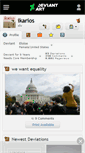 Mobile Screenshot of ikarios.deviantart.com