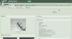Desktop Screenshot of madmet.deviantart.com