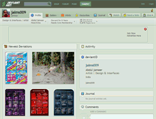 Tablet Screenshot of jaims009.deviantart.com