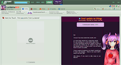 Desktop Screenshot of luxianne.deviantart.com