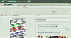 Desktop Screenshot of nightshadetea.deviantart.com