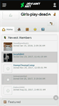 Mobile Screenshot of girls-play-dead.deviantart.com
