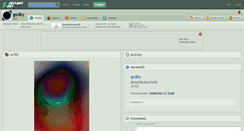 Desktop Screenshot of godby.deviantart.com