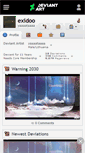 Mobile Screenshot of exidoo.deviantart.com