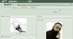 Desktop Screenshot of darrentaylor.deviantart.com