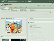 Tablet Screenshot of goodbye-tobe.deviantart.com