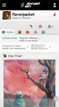 Mobile Screenshot of flavorpacket.deviantart.com
