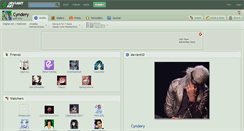 Desktop Screenshot of cyndery.deviantart.com