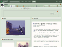 Tablet Screenshot of blob1.deviantart.com