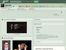 Tablet Screenshot of mearusul.deviantart.com