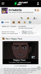 Mobile Screenshot of invisabella.deviantart.com
