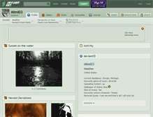 Tablet Screenshot of mimi03.deviantart.com