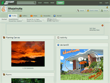 Tablet Screenshot of lilhazelnutta.deviantart.com