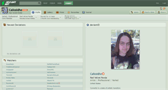 Desktop Screenshot of caliosidhe.deviantart.com