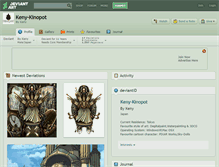 Tablet Screenshot of keny-kinopot.deviantart.com