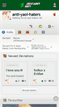 Mobile Screenshot of anti-yaoi-haters.deviantart.com
