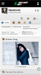 Mobile Screenshot of havenwic.deviantart.com