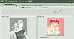 Desktop Screenshot of princesszelda1017.deviantart.com