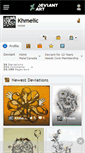 Mobile Screenshot of khmelic.deviantart.com