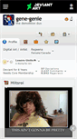 Mobile Screenshot of gene-genie.deviantart.com